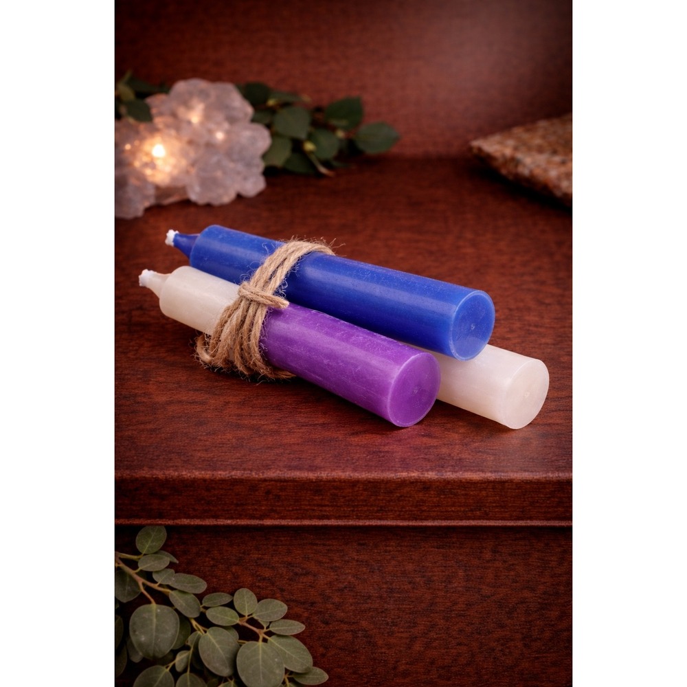 Healing of the Heart & Spirit Candles Set Ritual‎ Spell Healing Apothecary Peace